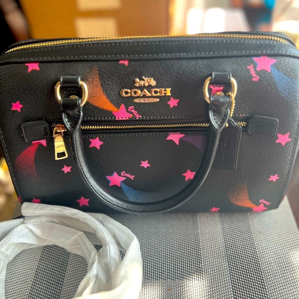 EUC COACH Rowan Satchel Handbag